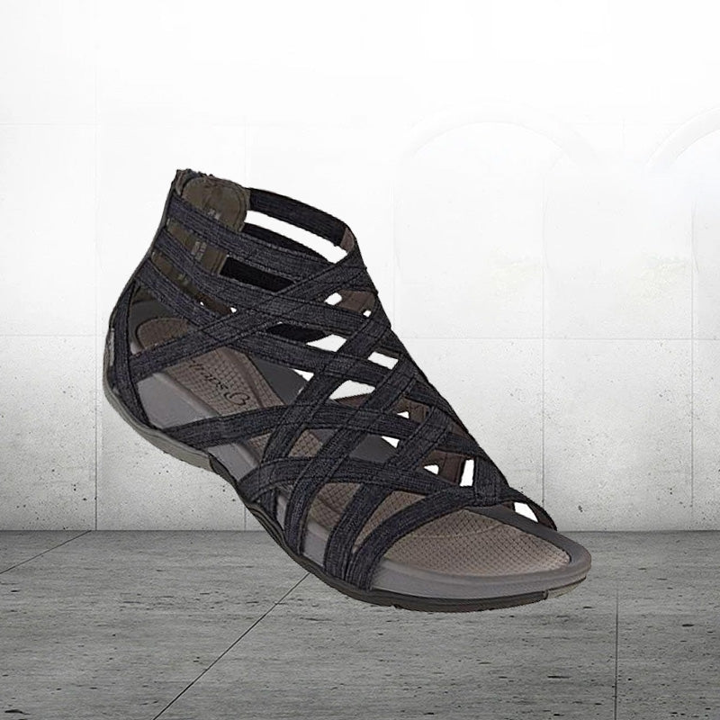 Tijdloze Orthopedische Ronde Neus Romeinse Sandalen