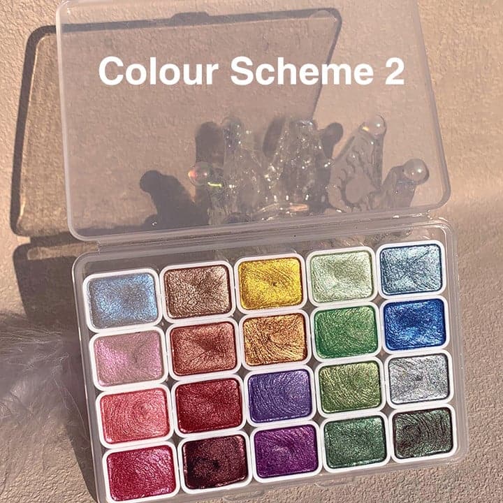 AquaPalette™ - Coffret de 20 couleurs pour l'aquarelle