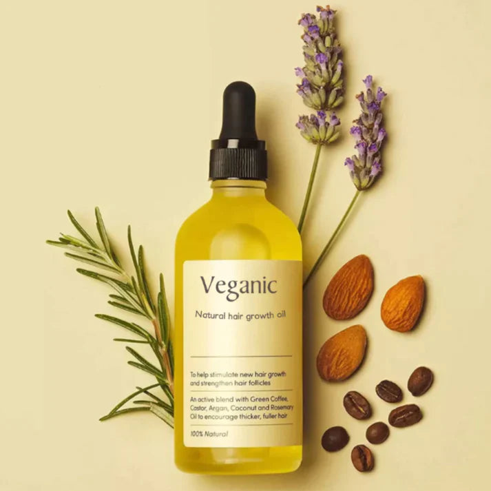 Olio naturale veganic per la crescita dei capelli | SOLO OGGI 1+1 GRATIS!