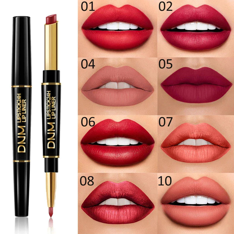 DNM™ | 2 in 1 waterdichte lippenstift NU 2+2 GRATIS