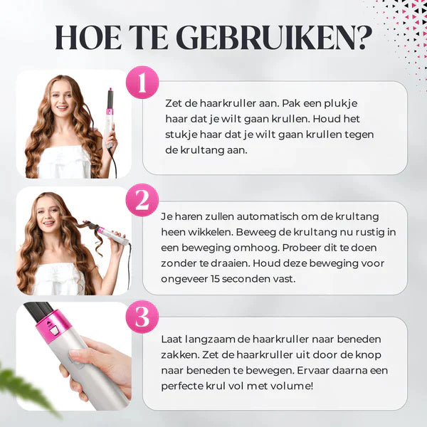 HairSavvy™ | Bespaar geld op kapperskosten met de 5in1Hairstyler