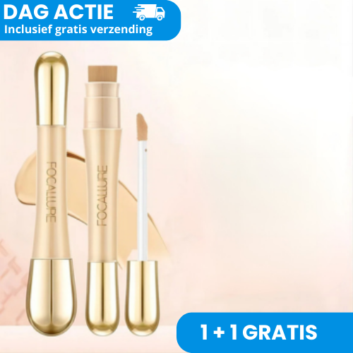 FoundationSkin™ 2-in-1 Anti-rimpel Concealer | 1+1 GRATIS