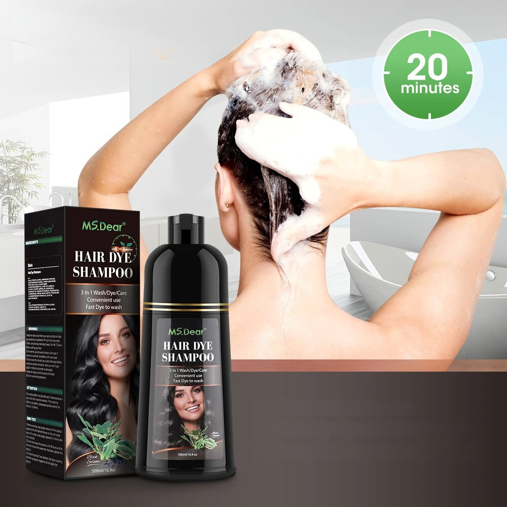 RavenRich™️ | Haarverf Shampoo Voor Kleur en Glans