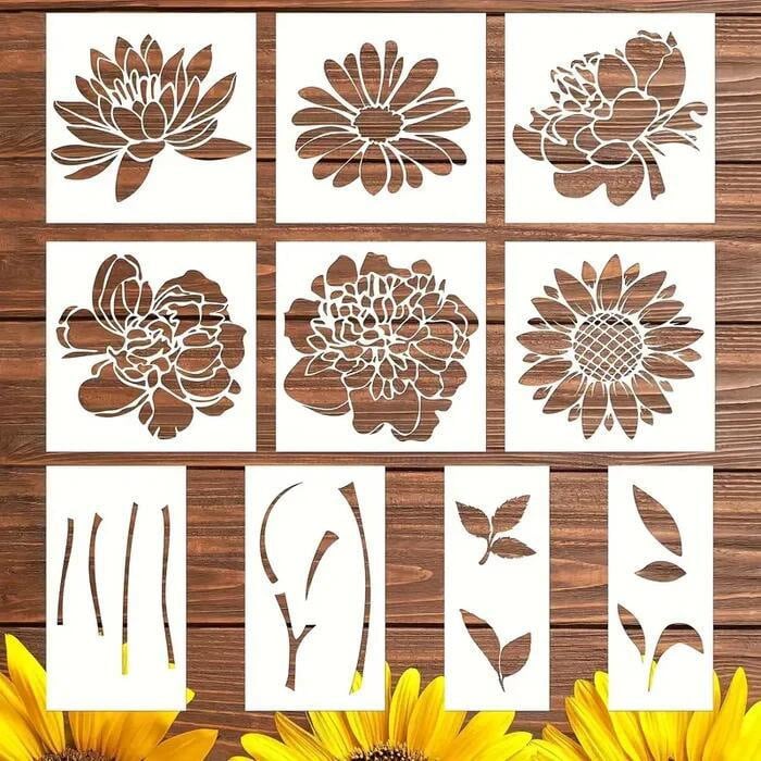 BloomCraft™ - Blooming Flowers Stencil Set [Laatste dag korting]