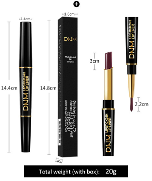 DNM™ | 2 in 1 waterdichte lippenstift NU 2+2 GRATIS