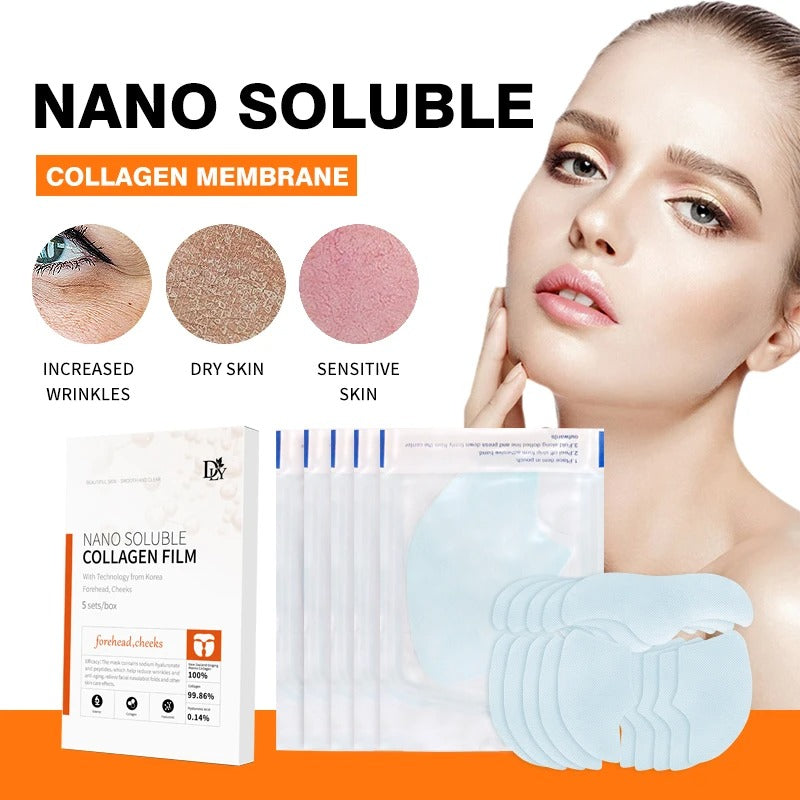 CollagenShine™ - Máscaras de colágeno antiarrugas solubles en agua | 5+5 GRATIS