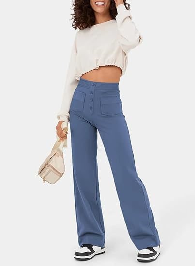 ChicWaist™ -  High-Waisted Elastische Casual Broek