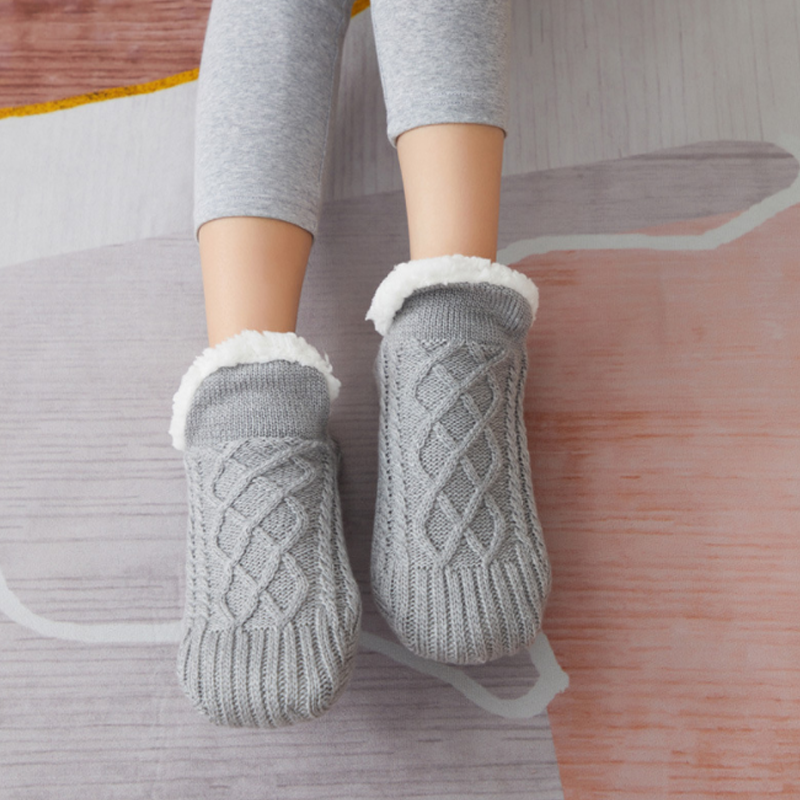 Softy | Winter pluizige pantoffel sokken