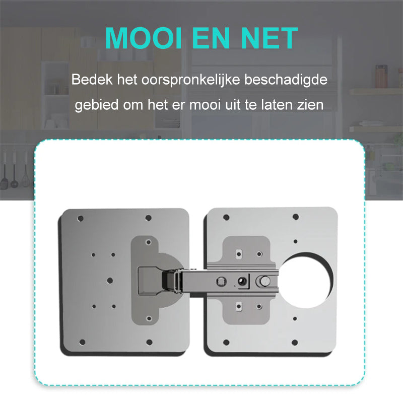 FlexiHinge | Scharnier Zijplaat Reparatie Stuk