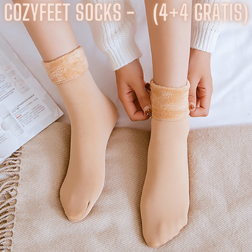 CozyFeet Sokken - Winter Fluwelen Sokken (4+4 GRATIS)